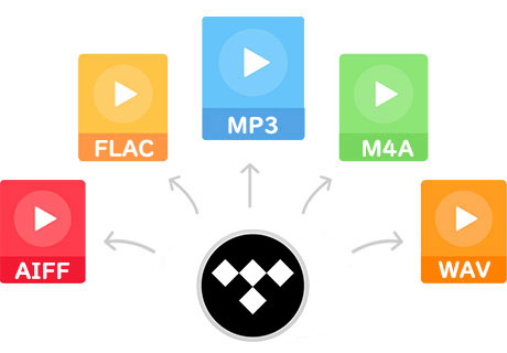 Convert Tidal Songs to MP3, M4A, WAV, FLAC and AIFF